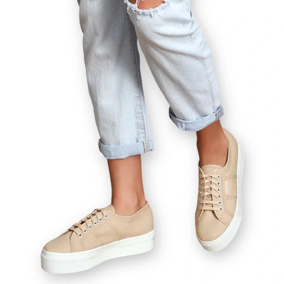Superga | Platform Casual Sneakers | EU 40 | US 9.5 - Picture 4 of 12